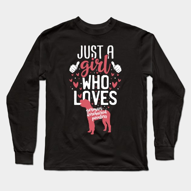 Just a Girl Who Loves Long Sleeve T-Shirt by Tesszero